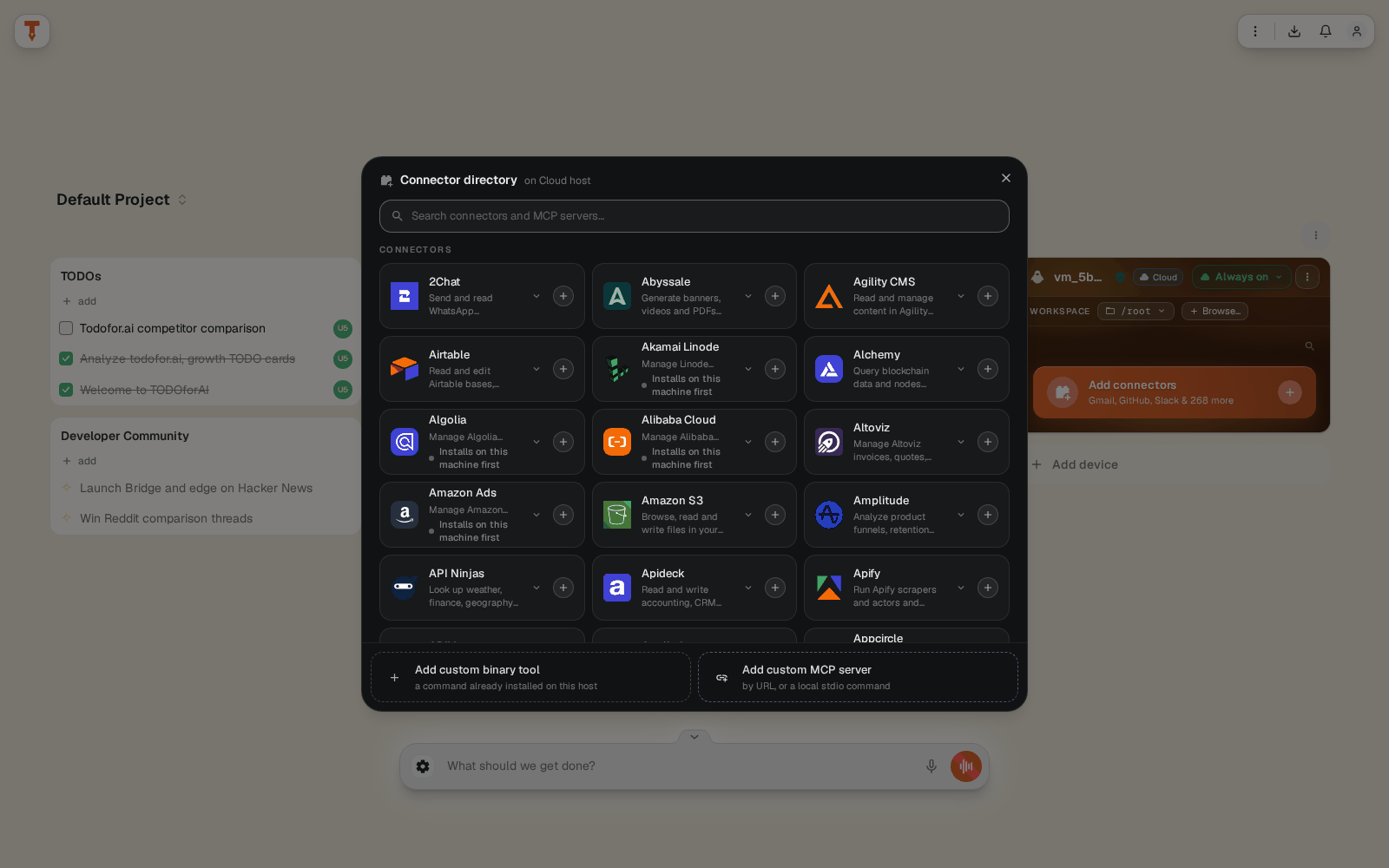 Connector directory