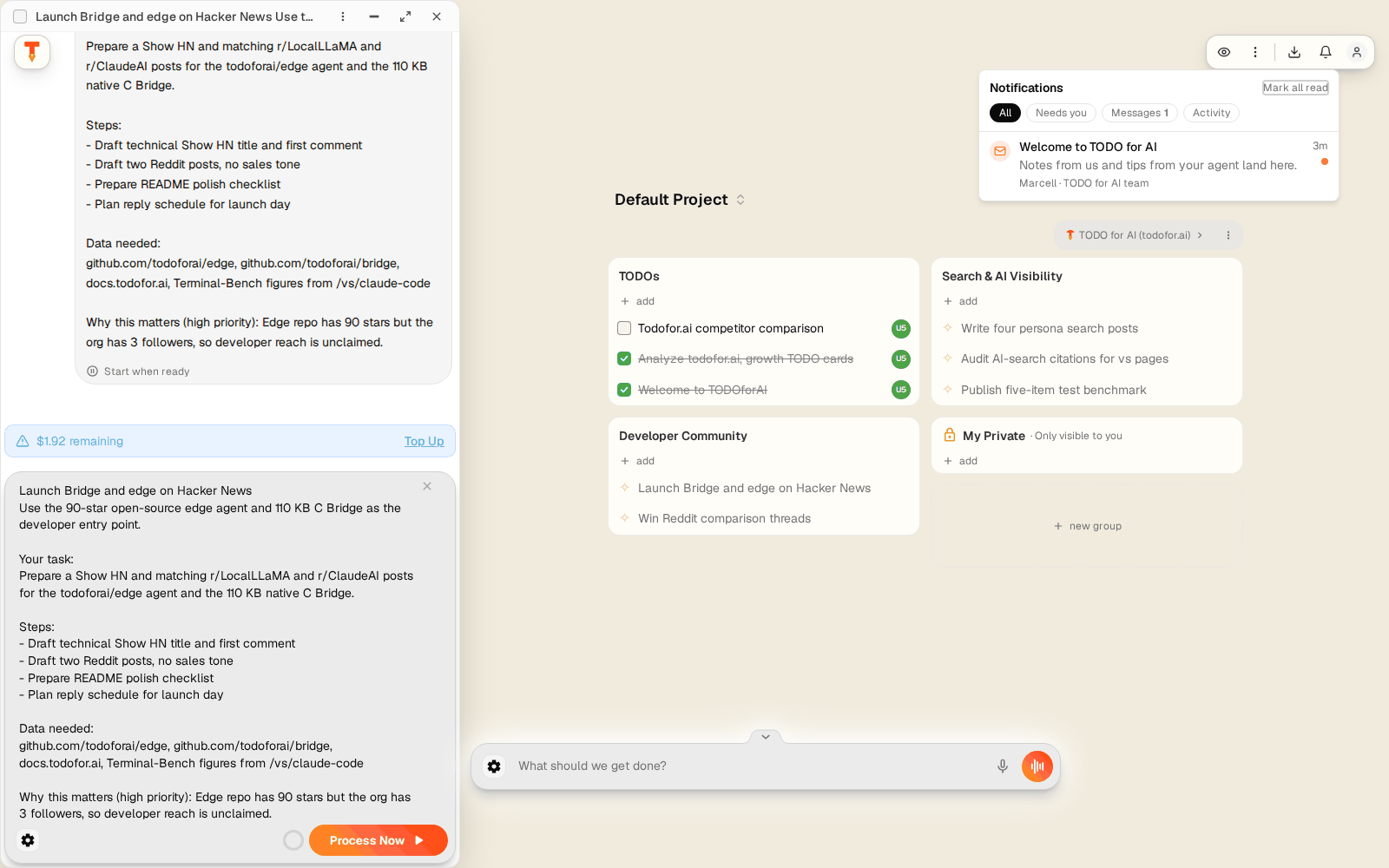 Notifications
